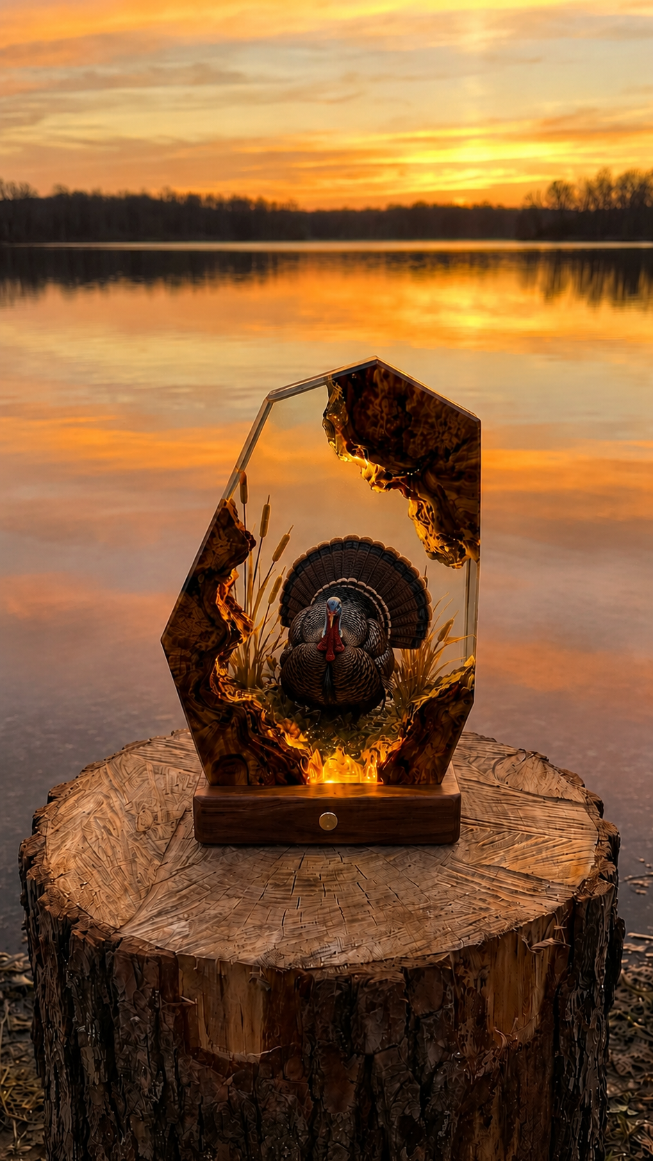 turkey resin lamp